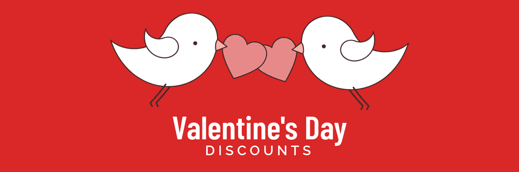 Valentine's Day Bird Discounts X Header