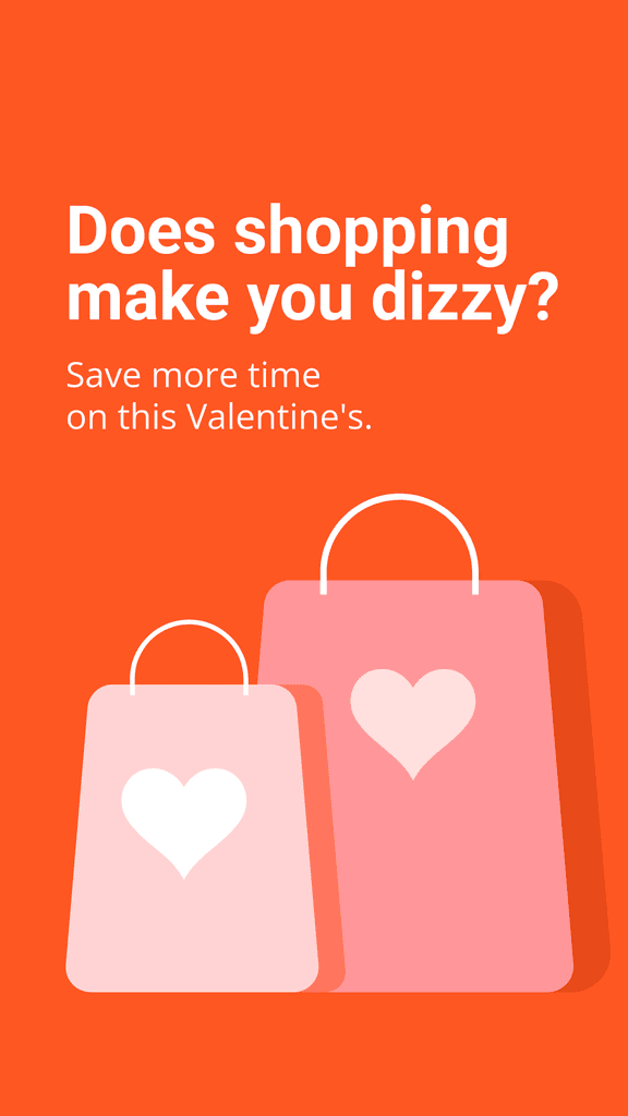 Valentine's Day Dizzy Shopping