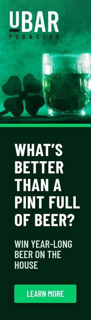 Saint Patrick's Pint Full of Beer