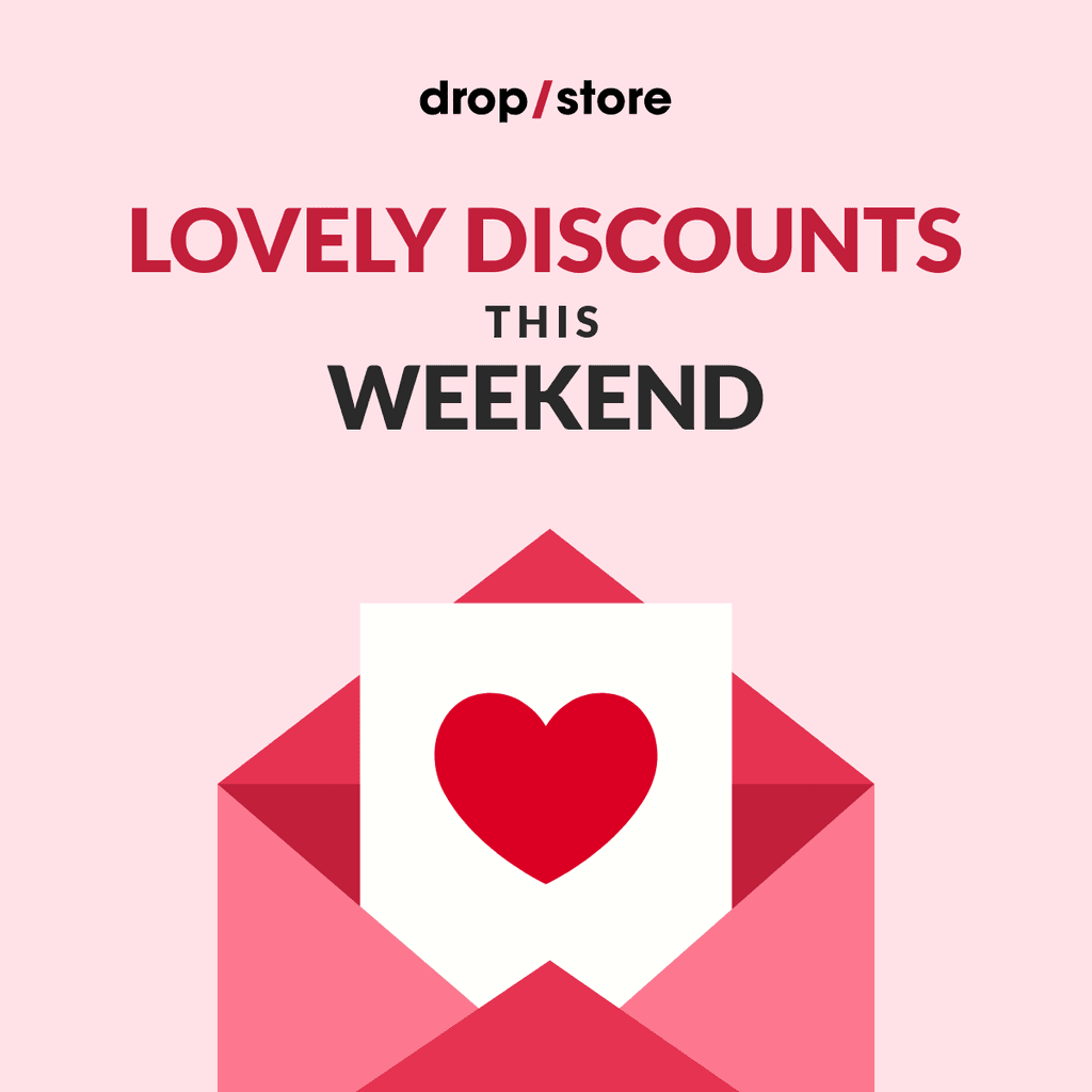 Lovely Discounts This Valentine's Day Weekend Facebook Square Post