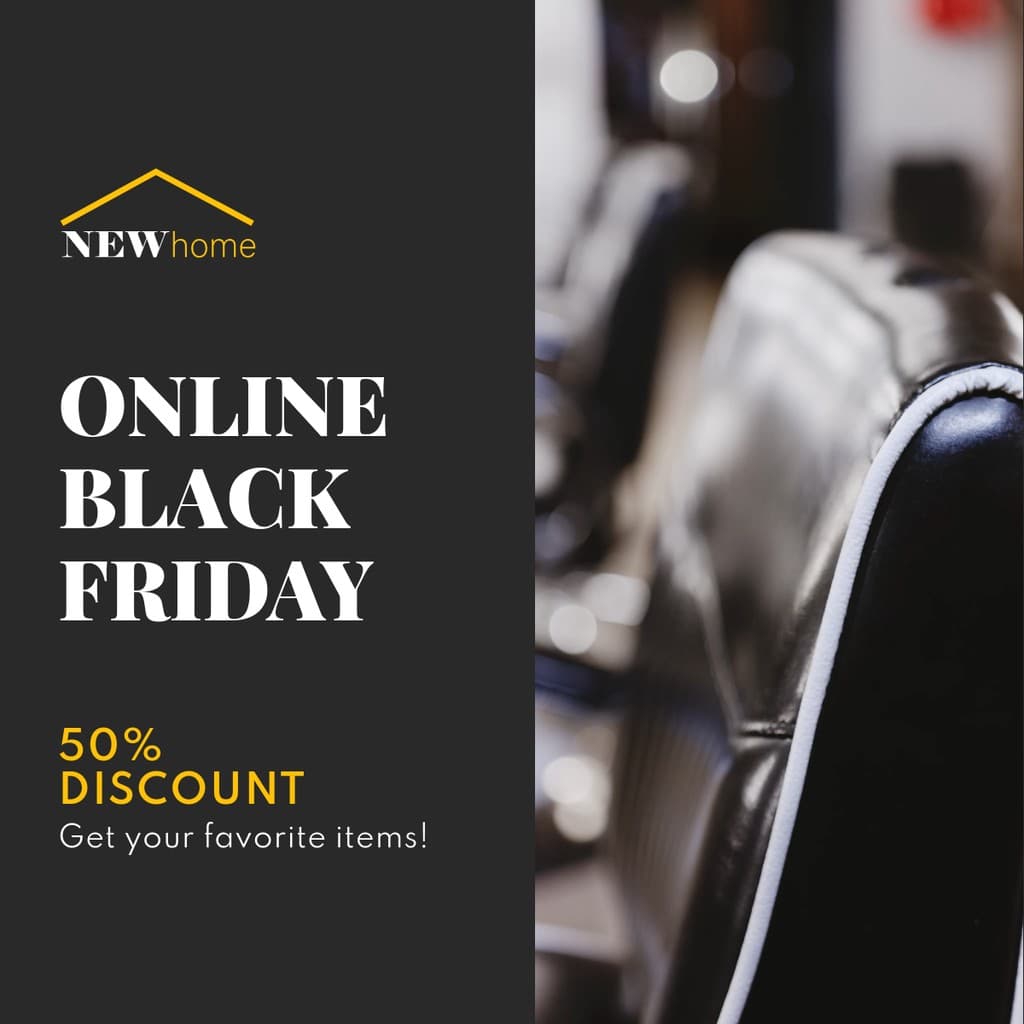 Online Black Friday Home Items Video Facebook Square Video