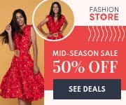 Fashion Store Mid-Season Sale Small Rectangle