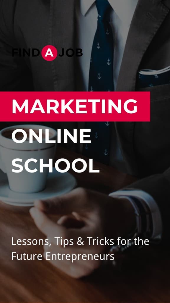 Find a Job Marketing Online School Story