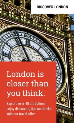 London is Closer Than You Think Vertical Rectangle