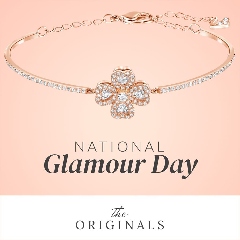 National Glamour Day Bracelet Facebook Square Post