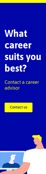 Contact a Career Advisor Wide Skyscraper