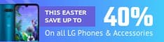 Blue Phone Easter Sale Half Banner