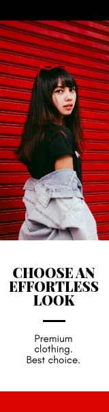 Effortless Look with Premium Clothing Wide Skyscraper