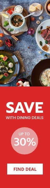 Save Money with Dining Deals Wide Skyscraper