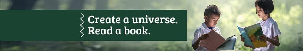 Create a Universe Read a Book Linkedin Page Cover Linkedin Page Cover