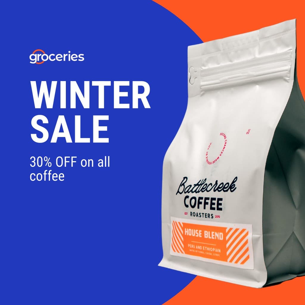 Christmas Winter Sale Coffee