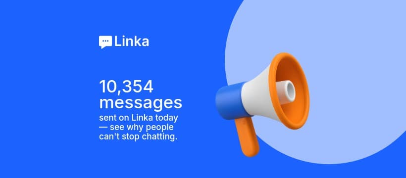 Announce Messages Sent with Linka Animated Facebook Cover