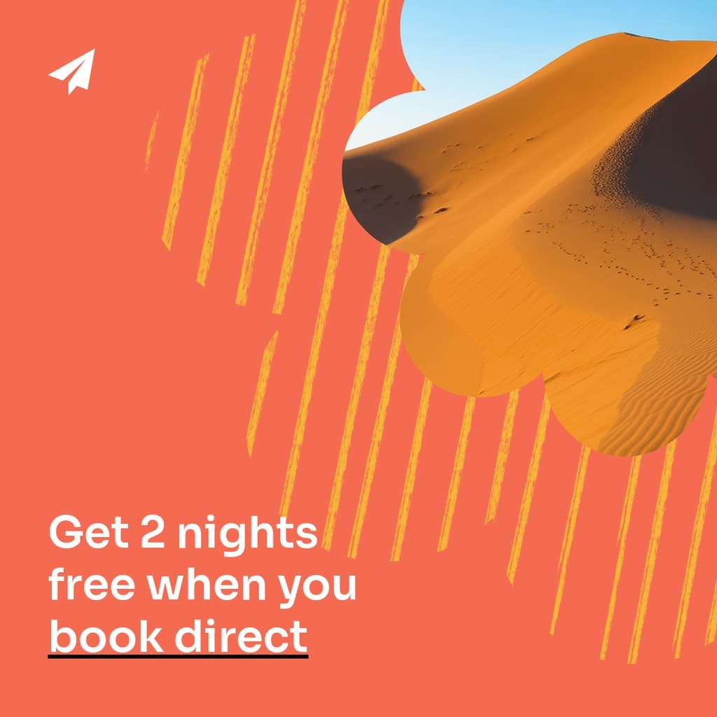 Fareway Desert Escape Travel Deal Animated Instagram Post