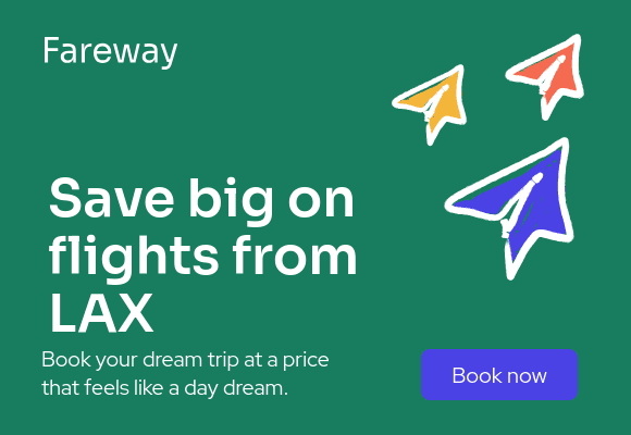 Fareway LAX Discount Flights Travel Offer Animated Netboard