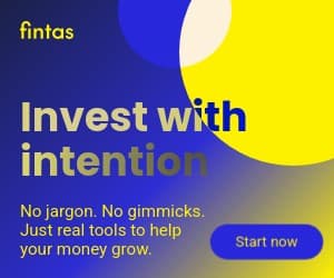 Invest with Intention Fintas Finance Animated Inline Rectangle
