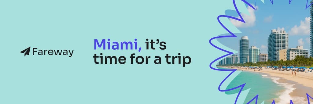Miami Trip Fareway Travel Offer Animated X Header