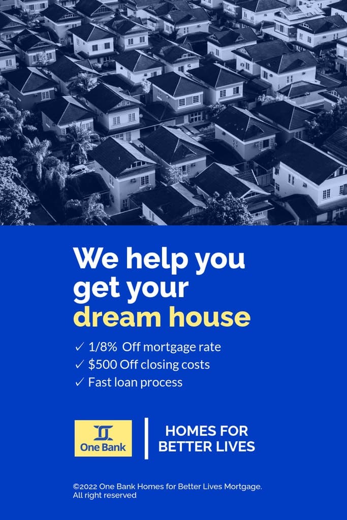Get Your Dream House Bank Offer Pinterest Pin Tall