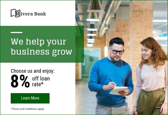 Rivera Bank Help Your Business Grow Animated Netboard