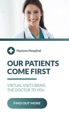 Hospital and Virtual Medical Care Vertical Rectangle
