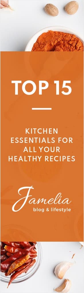 Kitchen Essentials for Healthy Recipes Portrait