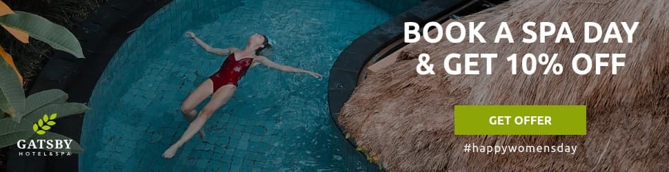 Book a Spa on Women's Day Billboard