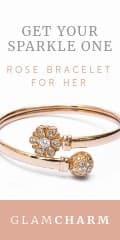 Sparkle One Rose Bracelet Vertical Banner