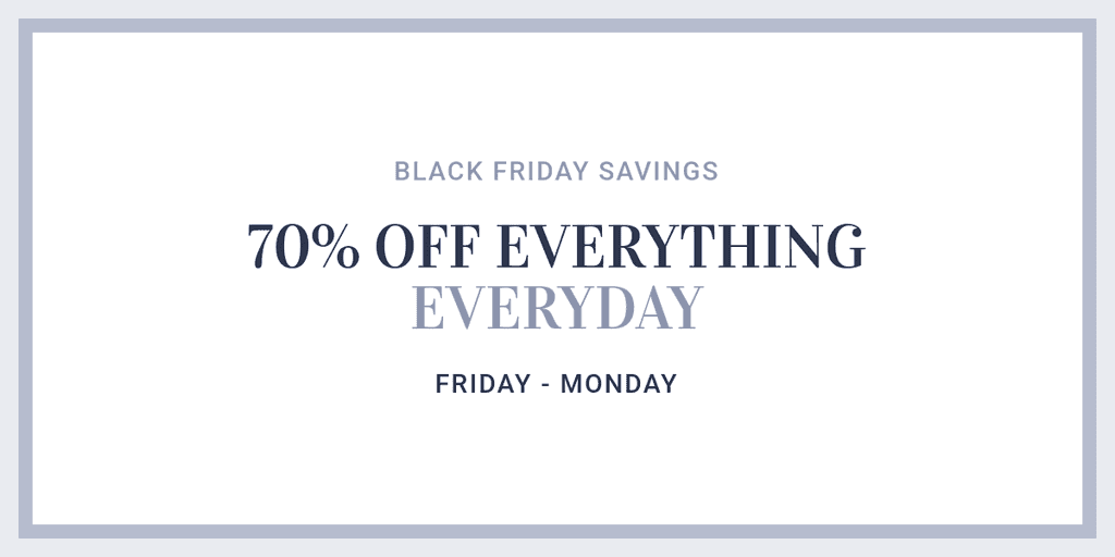 Black Friday Everything Everyday X Image Post