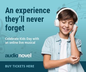 Kids Day Online Musical Large Rectangle