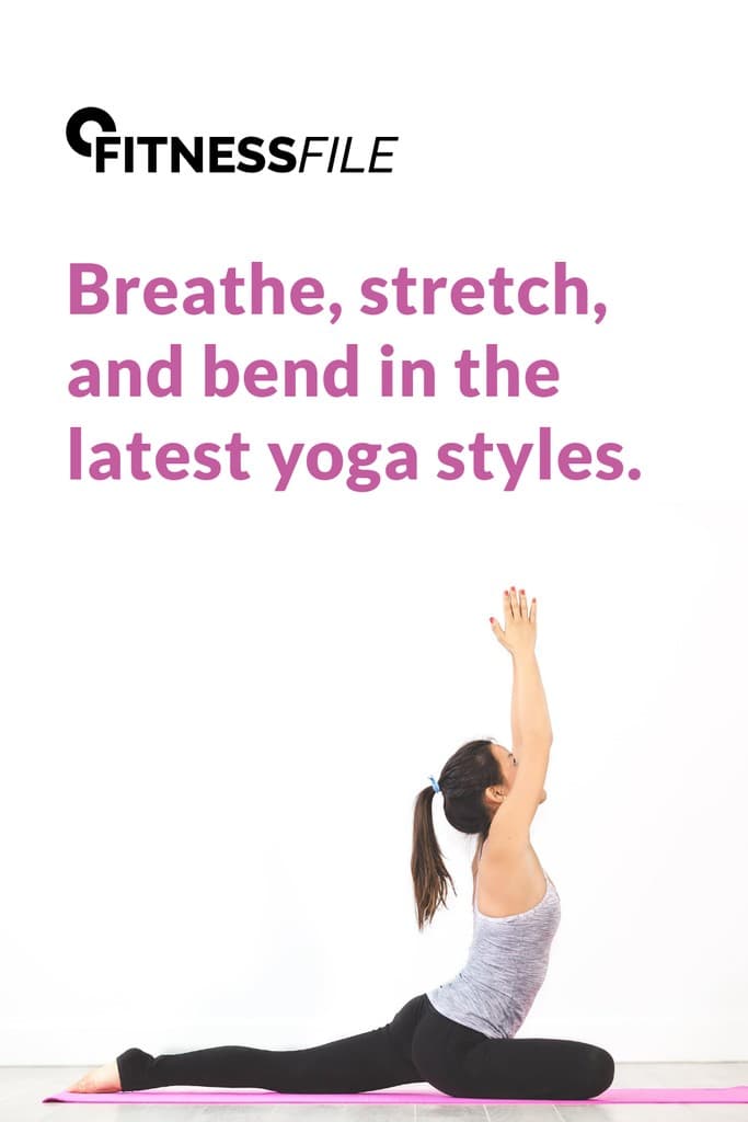 Breathe Stretch Yoga Pinterest Pin Tall