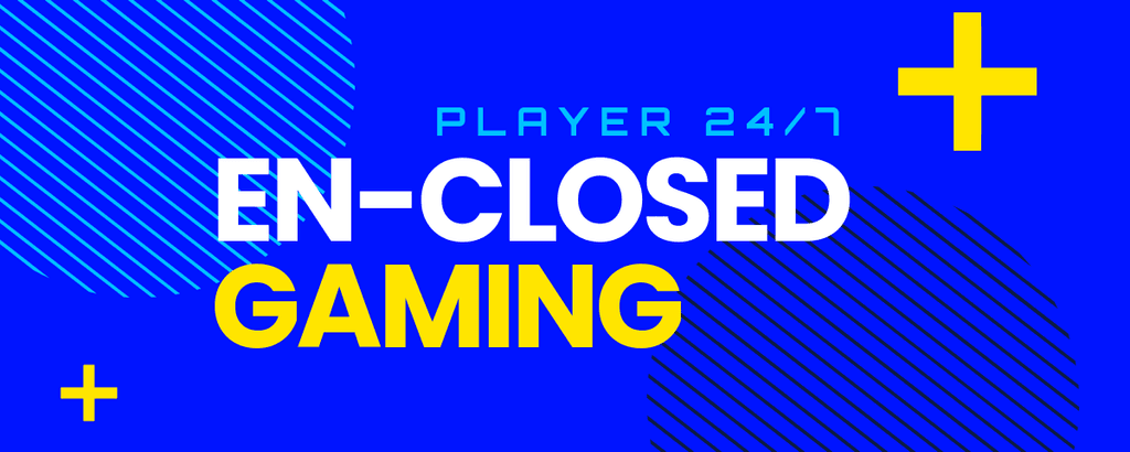 Enclosed Gaming Twitch Cover Twitch Profile Banner