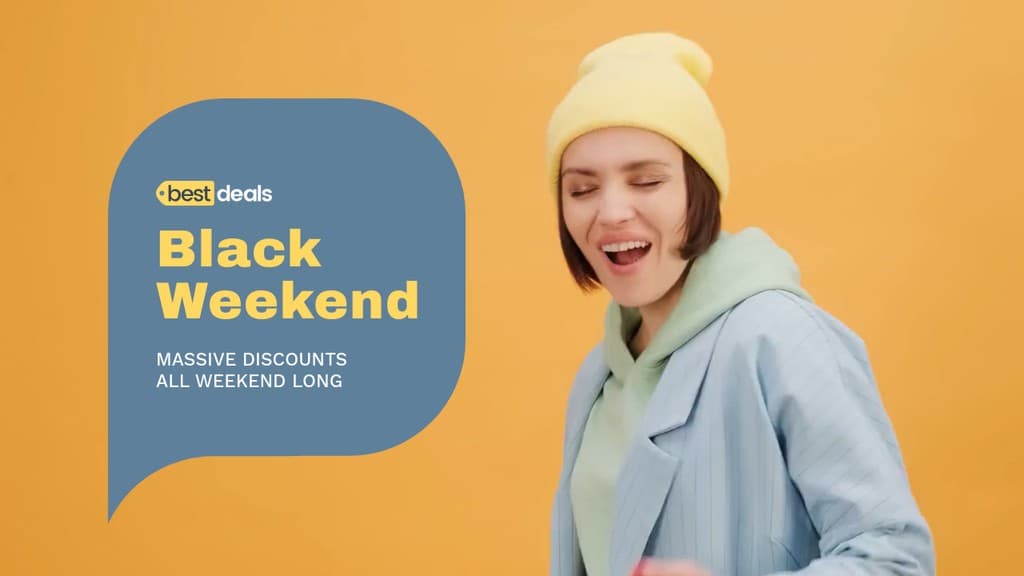 Black Friday Weekend Massive Discounts Video HD Video