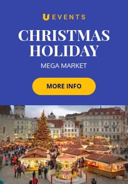 Christmas Holiday Mega Market Triple Widescreen