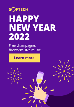 New Year 2022 Party Invitation Triple Widescreen