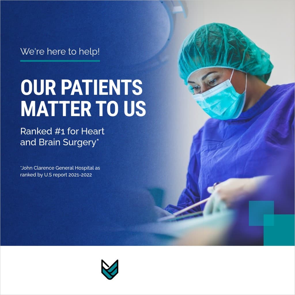 Patients Matter Hospital Surgery Instagram Post