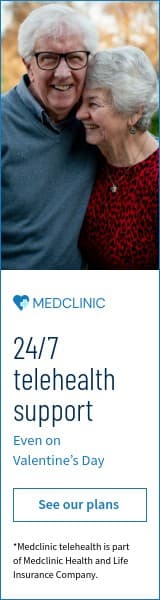 Telehealth Support Even on Valentine's Day Wide Skyscraper