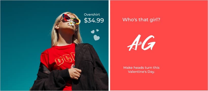 Make Heads Turn This Valentine's Day Facebook Cover