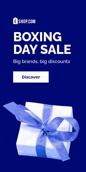 Boxing Day Big Brand Sale Half Page