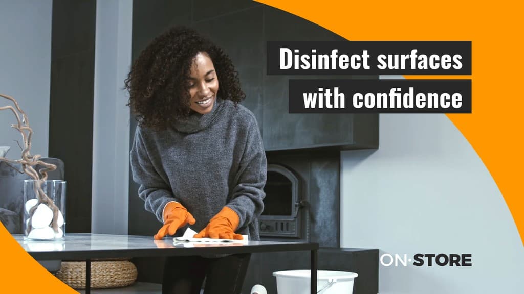 Disinfect Surfaces With Confidence Video HD Video