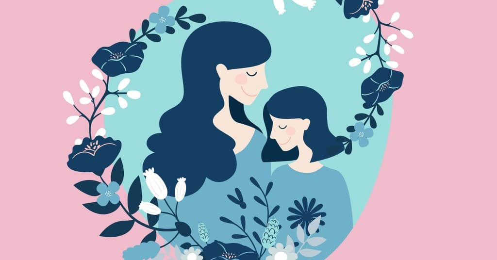 Mother's Day Flower Love Responsive Landscape Responsive Landscape Art