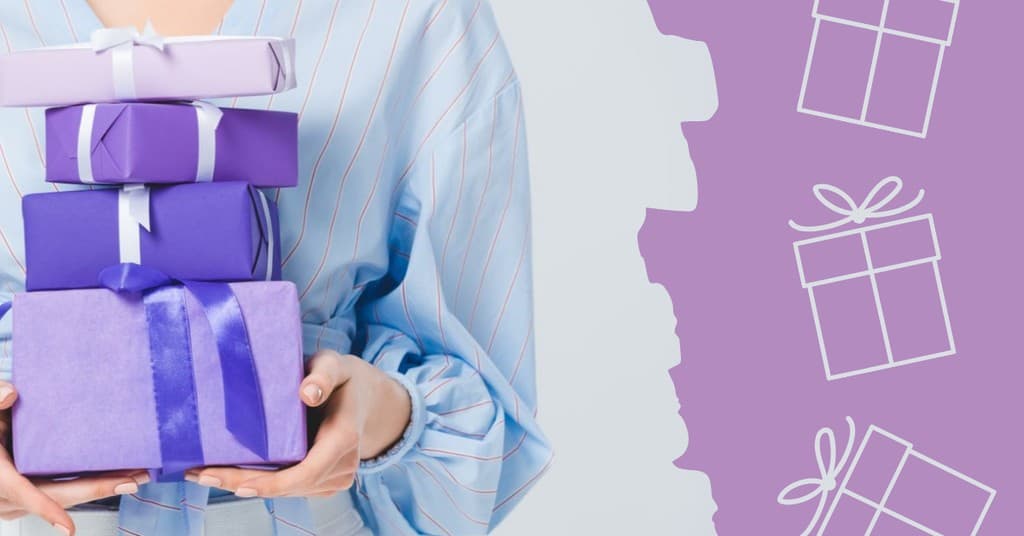 Purple Gifts Boxing Day Responsive Landscape Responsive Landscape Art