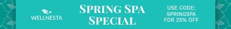 Teal Elegant Spring Spa Special Main Banner
