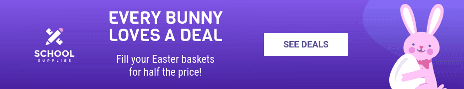 Every Bunny Loves Easter Deal Top Banner