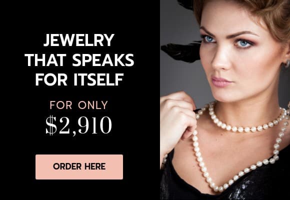 Elegant Necklace Pearls Only Netboard