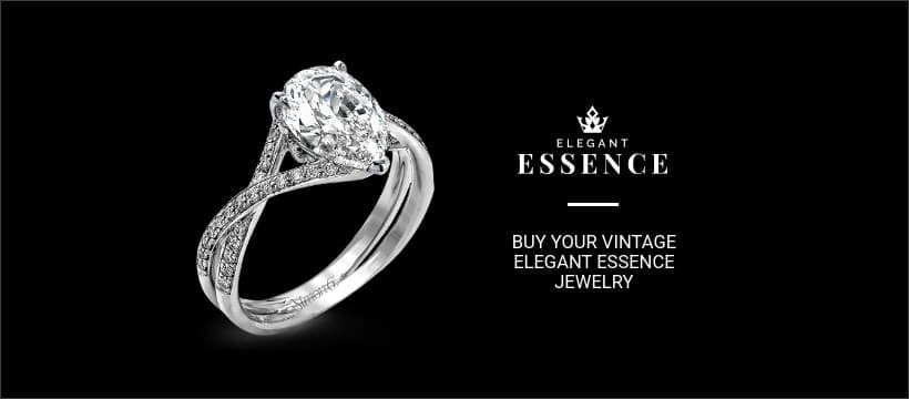Vintage Diamond Ring Jewelry Facebook Cover