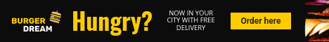 Free Burger Delivery in Your City Main Banner