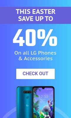 Blue Phone Easter Sale Vertical Rectangle