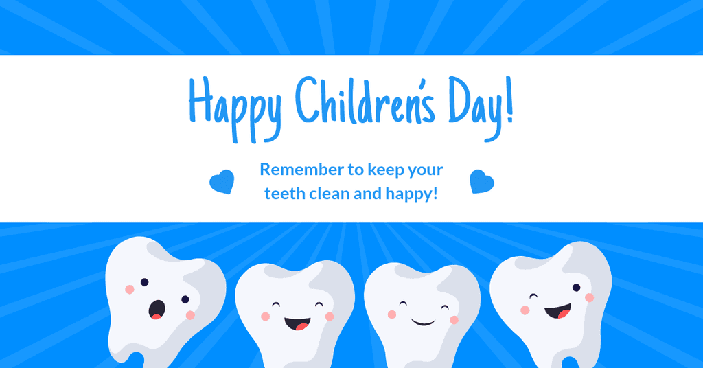 Dental Office Children's Day Facebook Sponsored Message