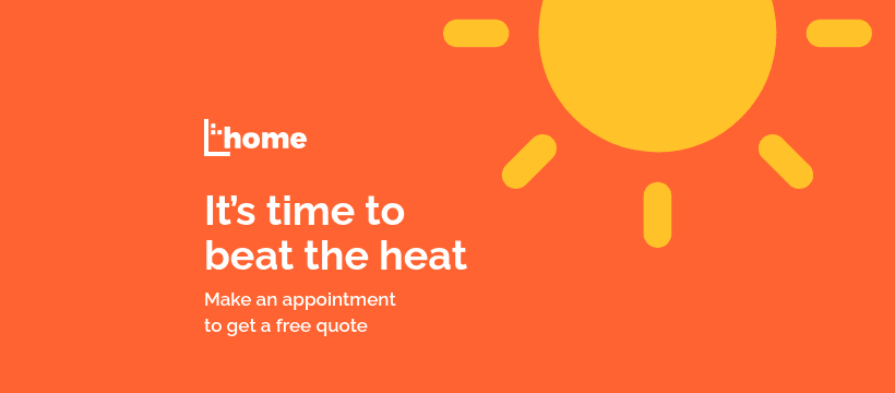 Orange Hvac Beat The Heat Facebook Cover