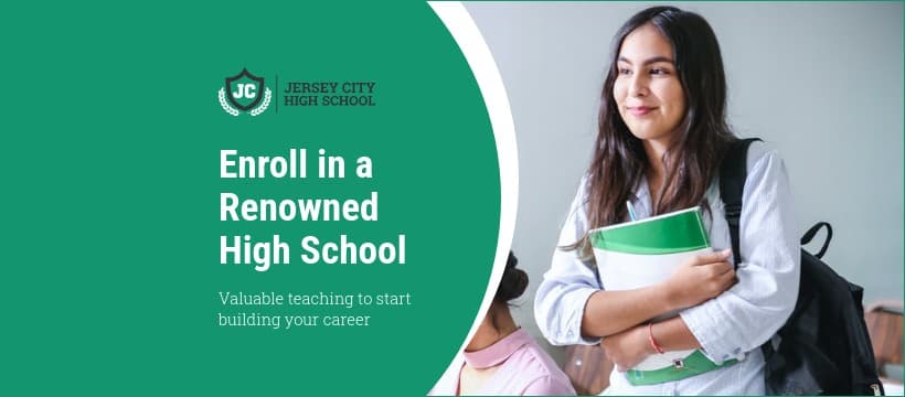 Enroll in a Renowned High School Facebook Cover