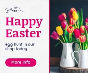 Easter Egg Hunt in Our Shop